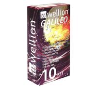 Wellion Strisce reattive Wellion Galileo per chetoni, 10 pezzi