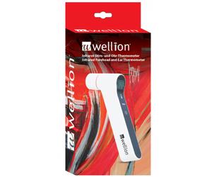 Wellion TERMOMETRO INFRAROSSI FRONTALE ED AURICOLARE WELLION