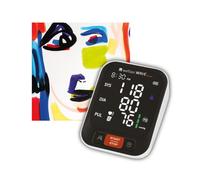 Wellion Wave Design Misuratore di Pressione Sfigmomanometro da Braccio con Bracciale Misura 22-42 cm