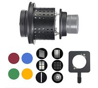 Wellmaking, accessorio per illuminazione da studio conico a forma di snoot Bowens per illuminazione continua a LED e luce stroboscopica, accessori fotografici non inclusi