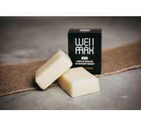 WellMax Natural sapone doccia solido da uomo 3 in 1, Fresh Citrus, 60 g Sapone da doccia naturale per uomo al profumo di agrumi