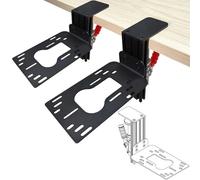 WELLMETE Hotas - Set di 2 supporti da tavolo per joystick di volo | Compatibile con Thrustmaster Flight Joystick Throttle T16000, Hotas X, Hotas One, Hotas 4, SimTask e TurtleBeach Flightdeck