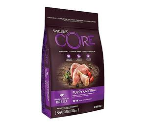 Wellness CORE Cucciolo 10 kg, Pollo & Tacchino - Crocchette Per Cani | Per Cuccioli Piccoli & Medi, Senza cereali, Naturale, Ipoallergenico, Ricco di Proteine e Carne,per Occhi e Cervello
