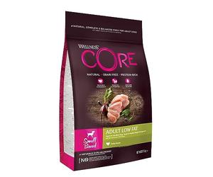 Wellness CORE Low Fat 5 kg, Tacchino - Crocchette Per Cani | Cibo Secco Per Cani Piccoli, Senza cereali, Naturale, Ipoallergenico, Ricco di Proteine e Carne, Per un Peso Ideale