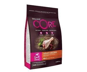 Wellness CORE Original 5 kg, Pollo & Tacchino - Crocchette Per Cani | Cibo Secco Per Cani Piccoli, Senza cereali, Naturale, Ipoallergenico, Ricco di Proteine e Carne, Fianchi e Articolazioni
