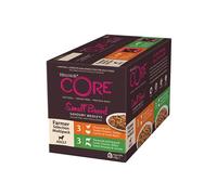 Wellness CORE Savoury Medleys 6 x 85g, Multipack, Selezione Farmer - Pâté per Cani Piccoli, Senza cereali, Naturale, Ipoallergenico, Ricco di Proteine, Alto Contenuto di Carne,