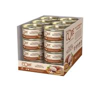 Wellness CORE Signature Selects 24x79g, Pollo & Tacchino - Cibo Umido Gatti | Sfilacciati in Salsa per Gatti Adulti, Senza cereali, Naturale, Ipoallergenico, Ricco di Proteine, Alto Contenuto di Carne
