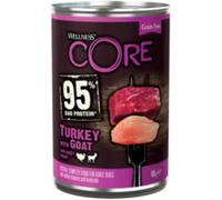 Wellness® Core Wellness Core Alimento Umido Completo per Cani Can95% Tacchino Capra con Patate Dolci 400 g
