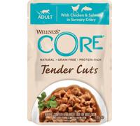 Wellness® Core Wellness Core Bocconcini in Salsa per Gatti Tender Cuts Pollo Salmone 85 g