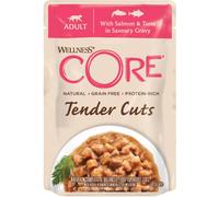 Wellness® Core Wellness Core Bocconcini in Salsa per Gatti Tender Cuts Pollo Salmone e Tonno 85 g