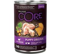 Wellness® Core Wellness Core Puppy Original Pollo con Tacchino con Zucca 400 gr Cibo Umido per Cuccioli