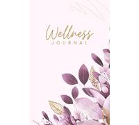 Wellness Journal & Planner - 2-Month Self-Care Journal with Purple and Gold Leaves Cover | Daily & Weekly Planning, Reflections, Affirmations, and Notes