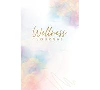 Wellness Journal & Planner - 2-Month Self-Care Journal with Watercolor & Gold Glitter Cover | Daily & Weekly Planning, Reflections, Affirmations, and Notes