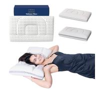 Wellness Pillow Milano Cuscino Cervicale Ortopedico in Memory Foam - Due Altezze Disponibili, Basso e Alto, Antirussamento, Allevia Dolori, Antiacaro, Anallergico (Basso 12 Cm)