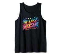 Wellness Rockstar Yoga Ninja Fitness PTA Personale Canotta