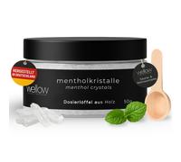 Wellow Cristalli di mentolo (ricaricabili & sostenibili) 50 g