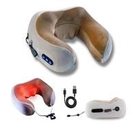 Wellprime Miracle Massager, Massaggiatore Collo, 3 Modalità, Vibrazione + Massaggio, Rilassa i muscoli e allevia il dolore al collo, Massaggiatore Elettrico da viaggio