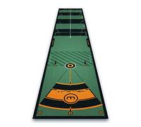 WELLPUTT - Tappetino da Putting Allenamento Golf - 3m Verde