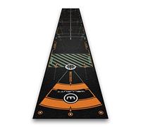 WELLPUTT - Tappetino da Putting Allenamento Golf - 4m Nero