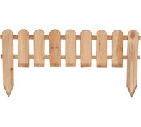 RECINTO STACCIONATA STECCATO IN LEGNO CM. 110X28/48H IN PINO IMPREGNATO INGLESE