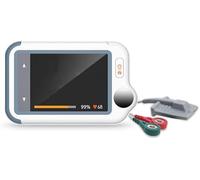 Wellue Checkme Lite Plus - Monitor ECG e ossimetro | Misura ECG/SpO2 in 20 secondi | Bluetooth| Sensore portatile + app (iOS/Android)
