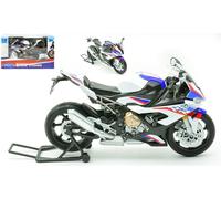 WELLY 1/12 BMW S1000RR BIANCO MODELLINO MOTO STATICO MODELLISMO DIECAST
