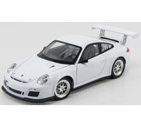 WELLY 1/18 PORSCHE 911 997 2 GT3 COUPE 2011 BIANCO MODELLINO STATICO DIECAST