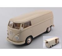 WELLY 1/24 FURGONE VW T1 PANEL VAN 1963 CREAM MODELLISMO MODELLINO STATICO