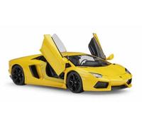 Welly 1:24 Lamborghini Aventador LP700-4 Giallo Modello Diecast - 24033Giallo