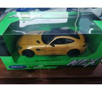 Welly 1/24 Mercedes AMG GT-R gold 24081W