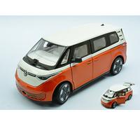 WELLY 1:24 MODELLINO FURGONE STATICO VW ID BUZZ ARANCIO BIANCO SCALA 1/24