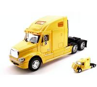 WELLY 1/32 CAMION FREIGHTLINER COLUMBIA GIALLO MODELLINO STATICO DIECAST