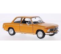 WELLY 24053 BMW 2002ti 2 Porta - Arancione 1:24 Scala Die Cast Modello Auto LHD