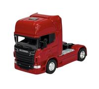 Welly 68020 - Modellino di auto compatibile con Scania V8 R730, colore rosso, 1/64, scala 1:64, in metallo