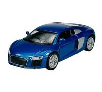 Welly A-U-D-I R8 V10 Coupe Blu Ultimo Modello 2a generazione dal 2015 1/34-1/39 Metal Model Auto Die Cast Nuovo in scatola