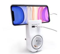 Welly Enjoy IT WY13030 Alimentatore con supporto 2 porte USB Bianco