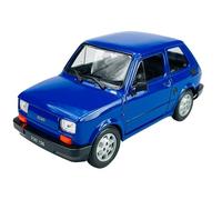 Welly FIAT 126 Blu Equivalente Polski FIAT 126p 1972-2000 1/21 1:21 Modello Auto Maluch