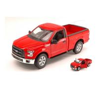 Welly FORD F-150 REGULAR CAB PICK UP 2015 RED 1:24 - WE4063R