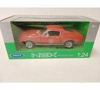 Welly Ford Mustang GT red 1967 1/24 22522W