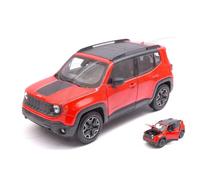 Welly JEEP RENEGADE 2015 ORANGE/BLACK 1:24-27 - WE24071OR