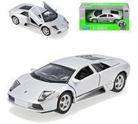 Welly Lamborgihini Murcielago Coupe argento 2001-2010 ca 1/43 1/36-1/46 modello auto