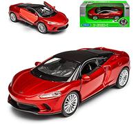 Welly McLaren GT Coupé Rosso Metallizzato Dal 2019 ca 1/43 1/36-1/46 Modello Auto