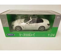 Welly Mercedes Benz 500 SL SL500 open white 2012 1/24 24041CW