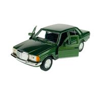 Welly Mercedes-Benz W123 Classe E Berlina Verde 1975-1986 1/34-1/39 Modello Metallo Auto Die Cast