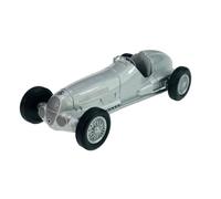 Welly modello auto compatibile con 1937 Mercedes-Benz W125 argento ca 1/34-1/39 Metal Model Auto Die Cast Nuovo in scatola
