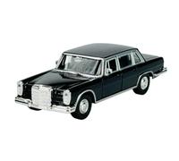 Welly modello auto compatibile con 1963 Mercedes-Benz 600 W100 Nero ca 1/34-1/39 Metal Model Auto Die Cast Nuovo in scatola