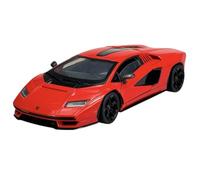 Welly modello auto compatibile con Lamborghini Countach LPI 800-4 rosso ca 1/24 1:24 metallo modello auto Die Cast nuovo in scatola 24114