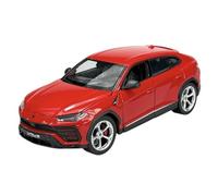 Welly Modello Auto Compatibile con Lamborghini Urus SUV Rosso 2017 ca 1/24 1:24 Metallo Modello Auto Il Cast Nuovo in Scatola