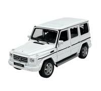 Welly modello auto compatibile con Mercedes-Benz Classe G Bianco W460 dal 1979 ca 1/24 1:24 in metallo modello Auto Die Cast Nuovo in scatola