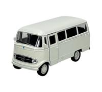 Welly modello auto compatibile con Mercedes-Benz O 319 bianco ca 1/34-1/39 metallo Die Cast Nuovo in scatola